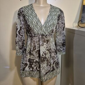 So Babydoll Y2K Blouse M